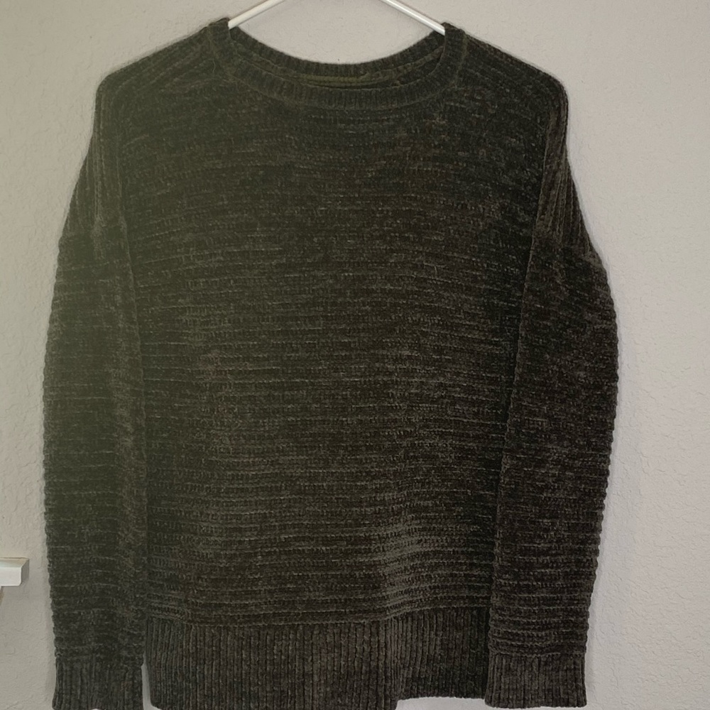 Olive green sweater